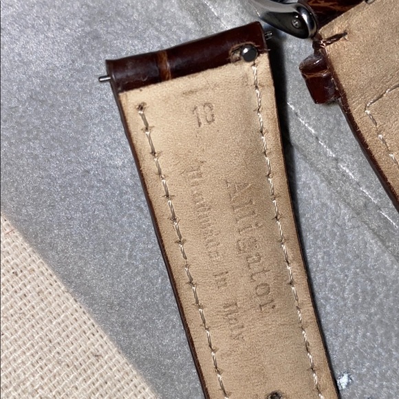 Michele watch alligator strap - Picture 4 of 11